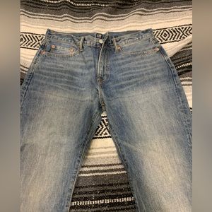 Gap relaxed straight jeans
